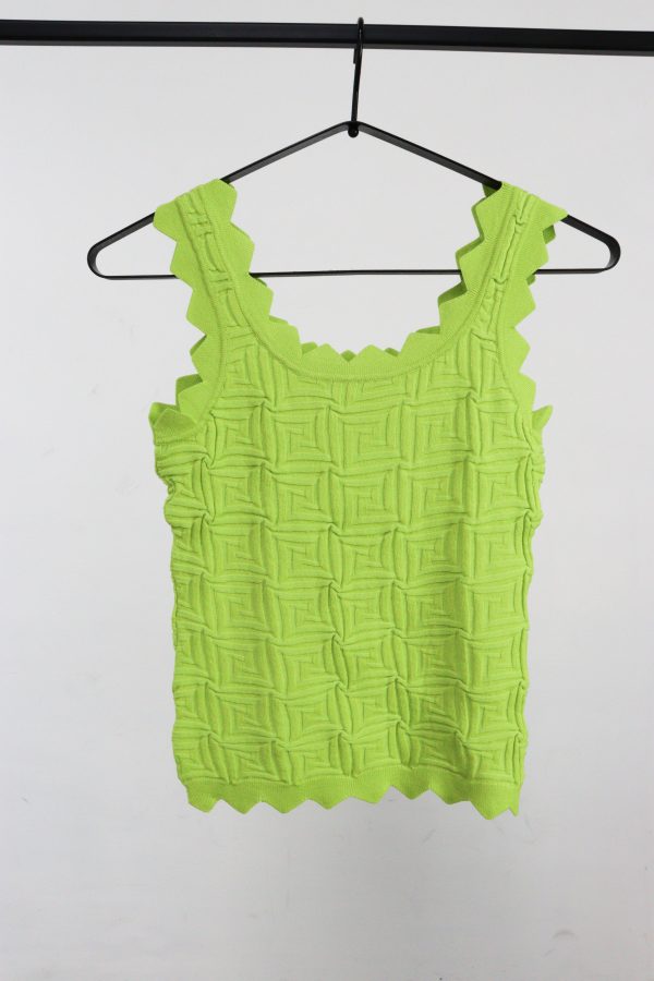 Top neon mit Muster