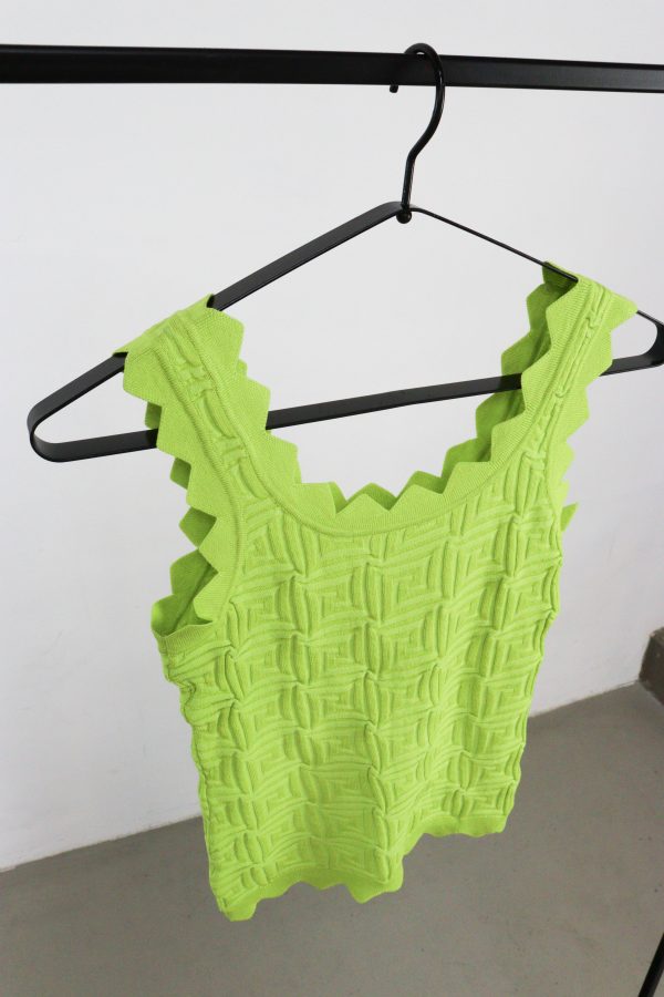 Top neon mit Muster